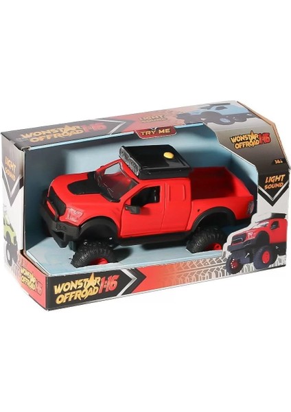 4016 Sesli ve Işıklı Wonstar Offroad Araba 1:16 -Zuzutoys