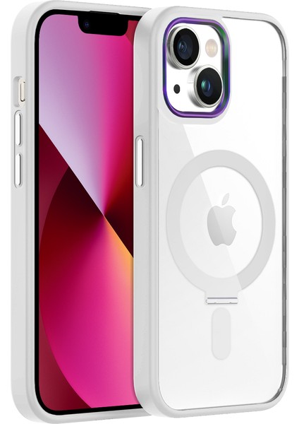 Apple iPhone 13 Bumpermag Kılıf White