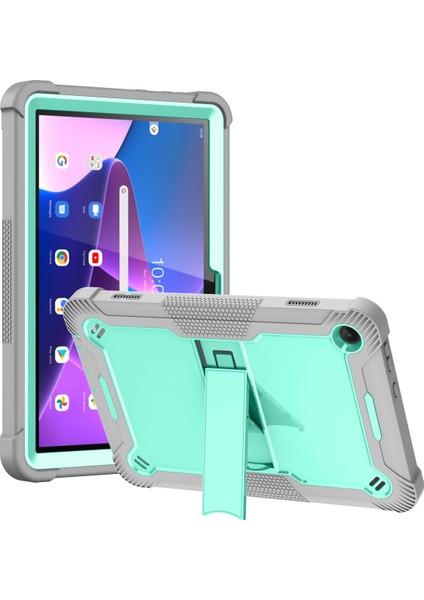 Lenovo Tab M10 3. Nesil TB328 Için Silikon Hibrit Pc Kılıfı (Yurt Dışından)