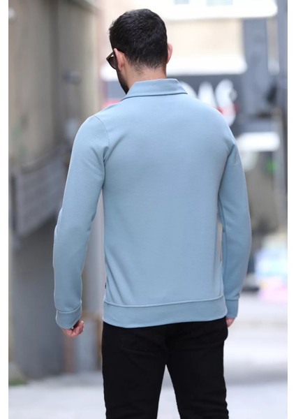 Polo Yaka Erkek Sweatshirt modelleri