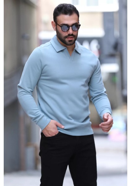 Polo Yaka Erkek Sweatshirt fırsatları