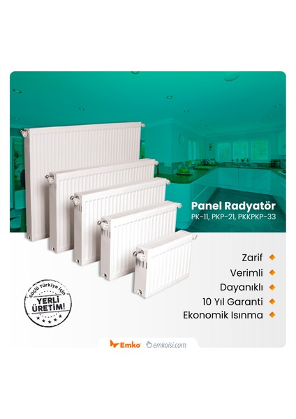 Panel Radyatör 400X1600