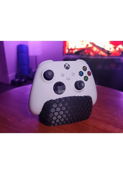 Altıgen Desenli Xbox Uyumlu Gamepad Standı - Xbox Joystick Standı, Xbox Controller/kol Tutucu