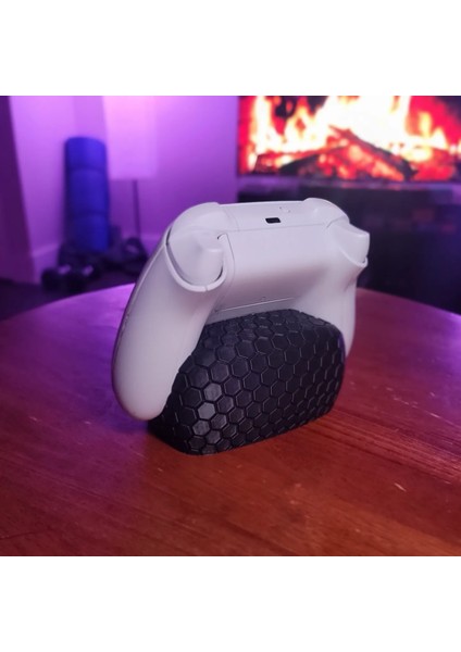 Altıgen Desenli Xbox Uyumlu Gamepad Standı - Xbox Joystick Standı, Xbox Controller/kol Tutucu