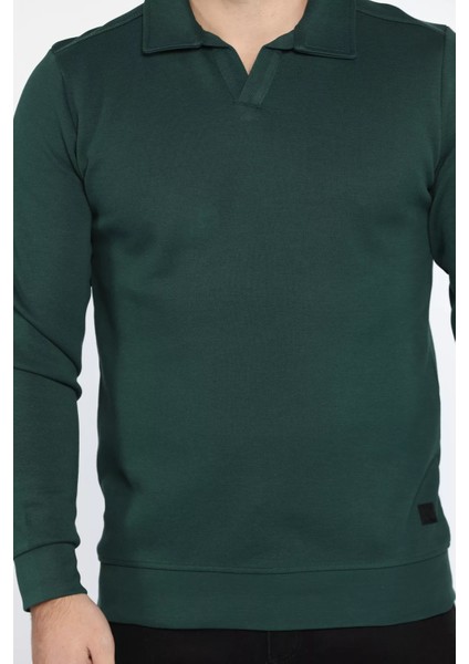 Polo Yaka Erkek Sweatshirt fırsatları