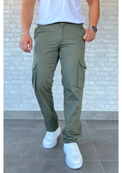 Kargo Cepli Boru Paça Erkek Pantolon P-00013838