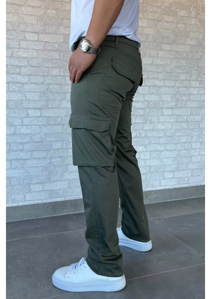 Kargo Cepli Boru Paça Erkek Pantolon P-00013838