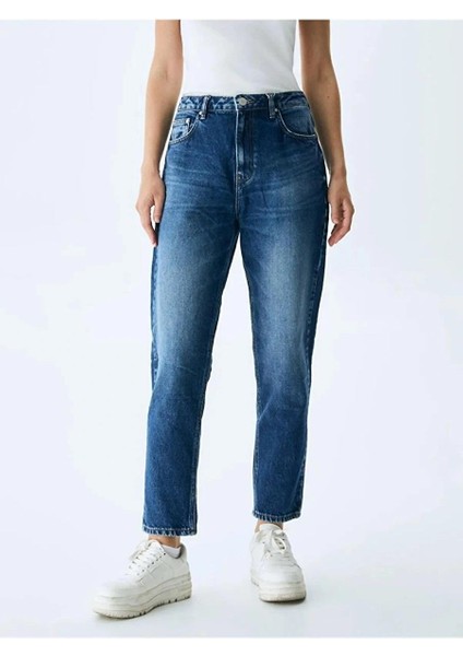 Maggıe X MAEKO Yüksek Bel Mom Jean Pantolon 10095157015401 fiyatları