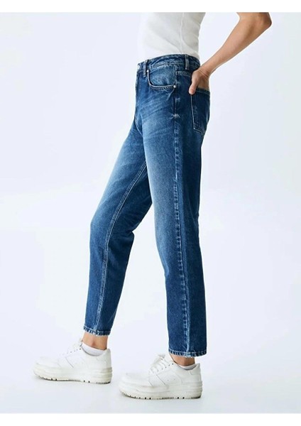 Maggıe X MAEKO Yüksek Bel Mom Jean Pantolon 10095157015401 fırsatları