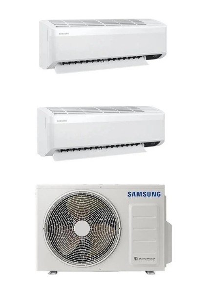 Windfree 1+2 Sistem (AJ080TXJ4KH-EA) 12+18 Btu Iç ,8 Kw Dış A++ Multi Duvar Tipi Klima