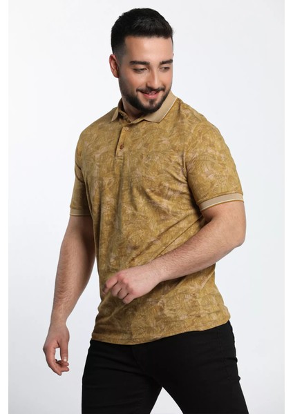 Desenli Polo Yaka Erkek Tişört fırsatları