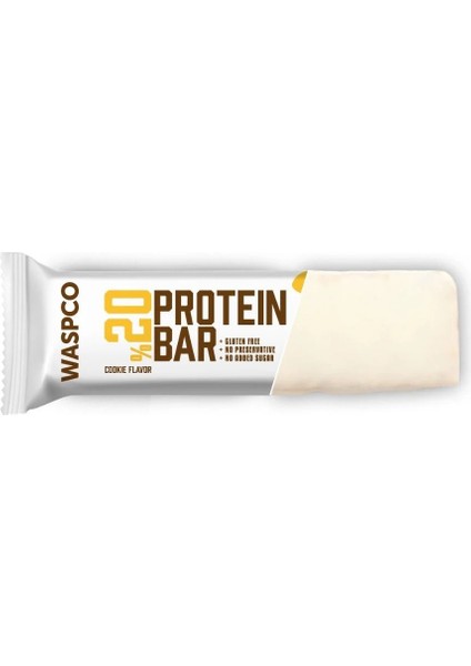 Kurabiye Aromalı Yüksek Protein Bar 50 gr