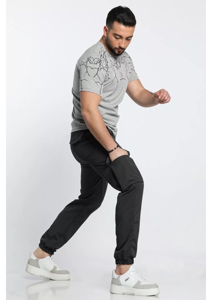 Beli Bağcıklı Paça Lastikli Erkek Pantolon P-00009286 fırsatları