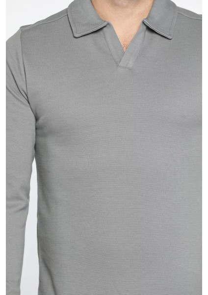 Polo Yaka Erkek Sweatshirt modelleri