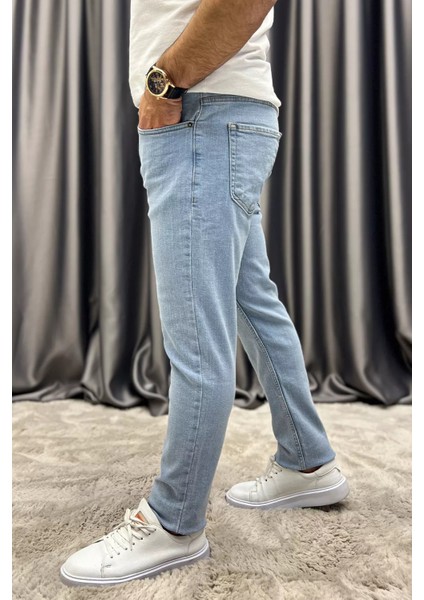 Erkek Likralı Jean Kot Pantolon P-00013817 fiyatları