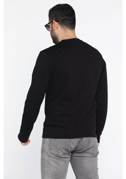 Bisiklet Yaka Cepli Erkek Sweatshirt fiyatları