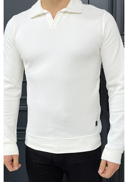 Polo Yaka Erkek Sweatshirt modelleri