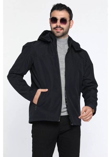 Erkek Kapüşonlu Softshell Mont P-00013780 modelleri