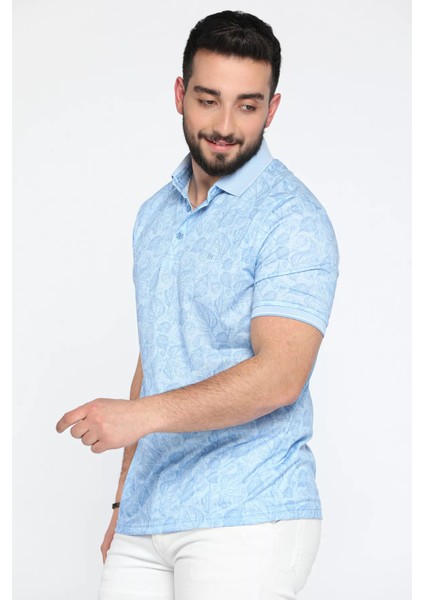 Dijital Baskı Polo Yaka Erkek Tişört modelleri