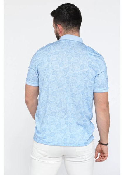 Dijital Baskı Polo Yaka Erkek Tişört fırsatları