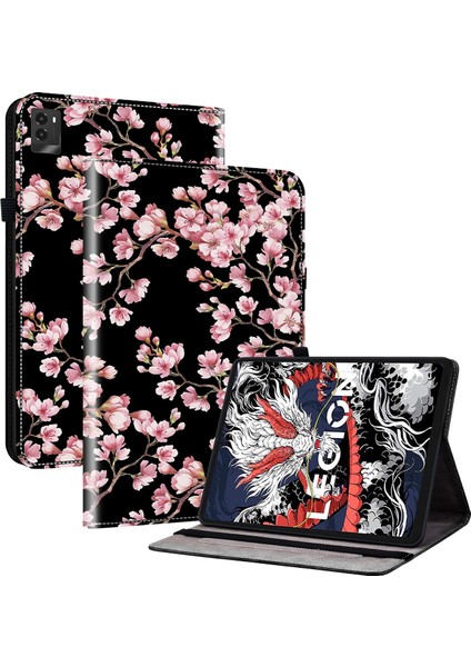 Lenovo Legion Y700 2025 Için Boyalı Deri Kılıf (Yurt Dışından)