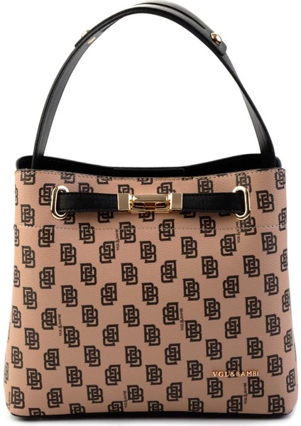 Nude 1 Siyah Kadın Omuz Çantası C06482072552