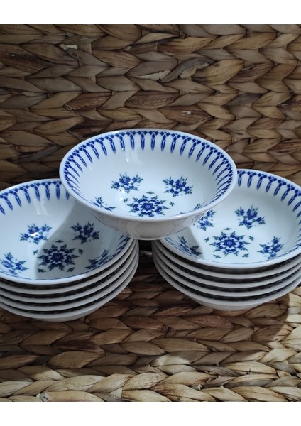 Porselen Ada 12 Adet 14 cm (Küçük) Çorba Kase