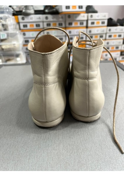 Krem Rengi Deri Tango-Salsa-Swing-Solo- Cazz Dans Botu fırsatları