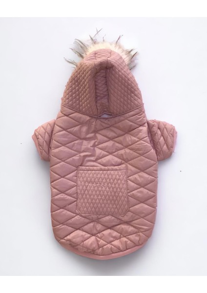 Pink Comfie Köpek Montu Köpek Ceketi Köpek Dış Giyim