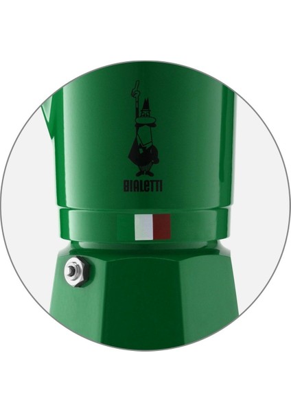 Alpina Moka Pot 3 Cup Yeşil fiyatları