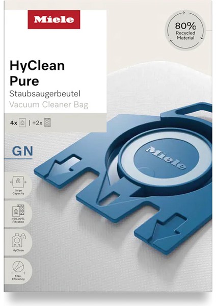 12421130 Hyclean Gn 3D 4'Lü Toz Torbası