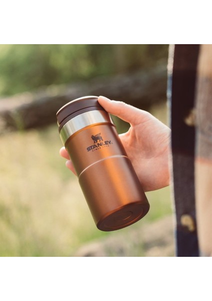 Classic Neverleak Termos Bardak 0,35 L Kahverengi