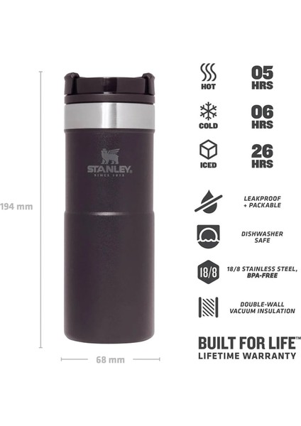 Classic Neverleak Termos Bardak 0,35 L Siyah fiyatları