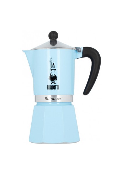Rainbow Moka Pot 6 Cup Mavi