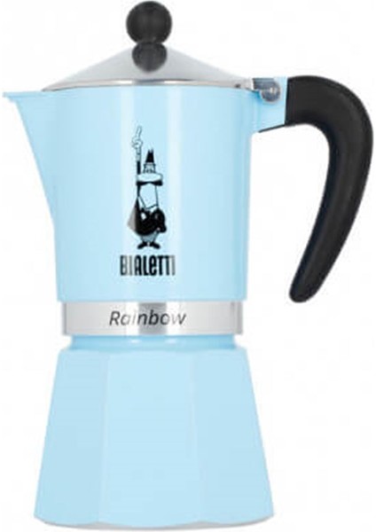 Rainbow Moka Pot 6 Cup Mavi