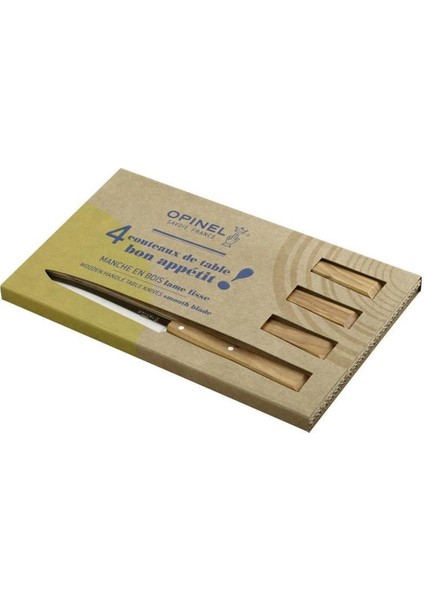 N°125 South Sofra Bıçağı 4'lü Olive Wood