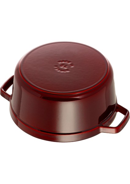 La Cocotte Döküm Tencere Yuvarlak 28 cm Bordo