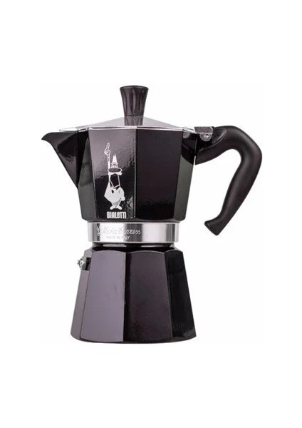 Moka Pot Express 3 Cup Siyah