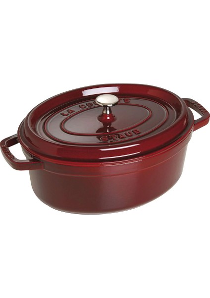 La Cocotte Döküm Tencere Oval 4,2 L Bordo