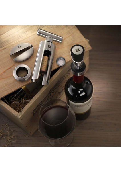 Sommelier Tirbuşon Seti 4 Parça