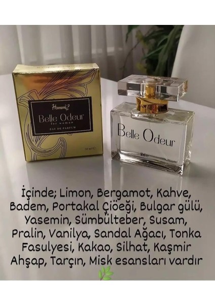 Belle Odeur Kadın Parfüm 50 Ml