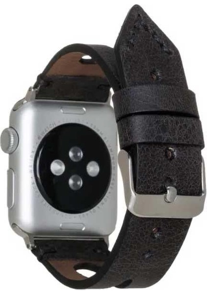 Apple Watch Deri Kordon 42 ve 44 mm Uyumlu Siyah fiyatları