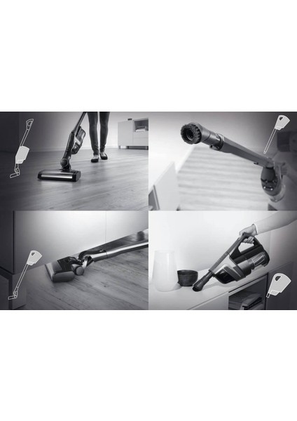 Triflex Hx1 Pro Şarjlı Dikey Süpürge Grafit Grisi