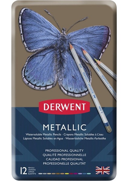 Metallic 12'li Teneke Kutu
