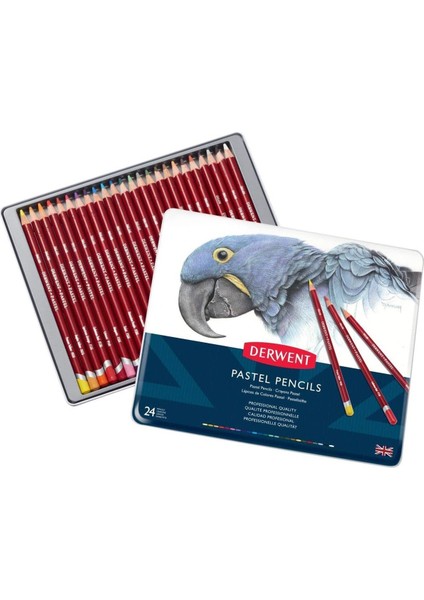 Pastel Pencil Pastel Kalem 24'Lü Teneke Kutu fiyatları