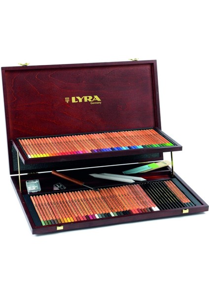 Polycolor Artist Atelier 106 Parça Ahşap Set