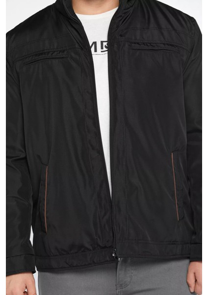 Erkek Dik Yaka Içi Peluş Fermuarlı Mevsimlik Mont fiyatları