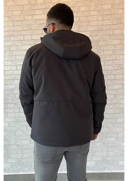 Erkek Astarlı Fermuarlı Kapüşonlu Mont fiyatları