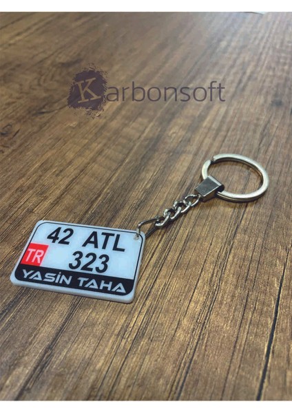 Kişiye Özel Pleksi Motorsiklet Plaka Anahtarlık modelleri