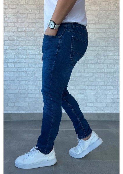 Erkek Likralı Kot Jean Pantolon P-00013741 modelleri